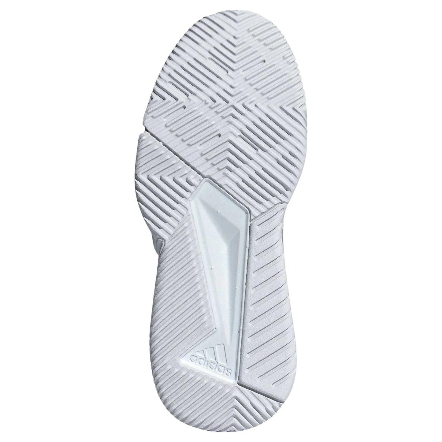 Adidas Courtquick Ladies Padel Shoes (Cloud White/Silver Metallic)