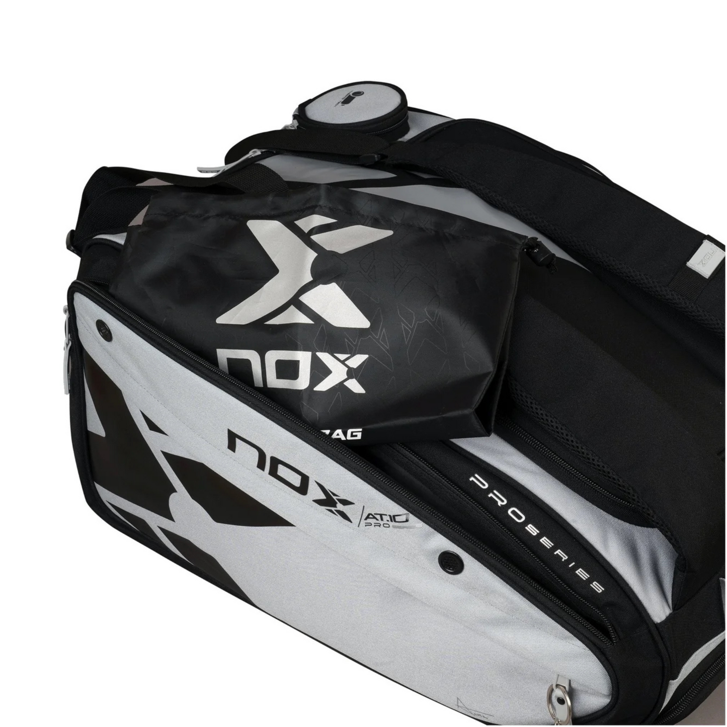 Nox AT10 Competition XL Compact Padel Bag (Grey/Black)