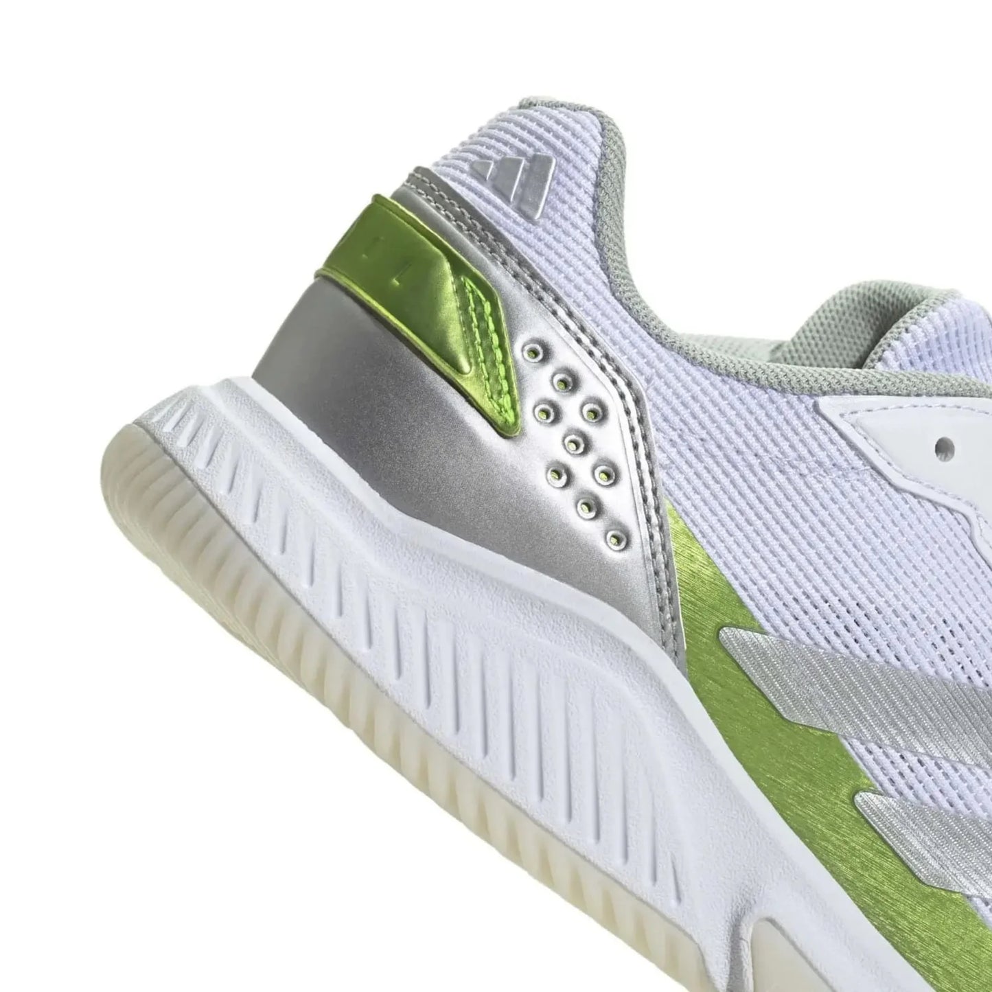 Adidas Courtquick Ladies Padel Shoes (White/Silver)