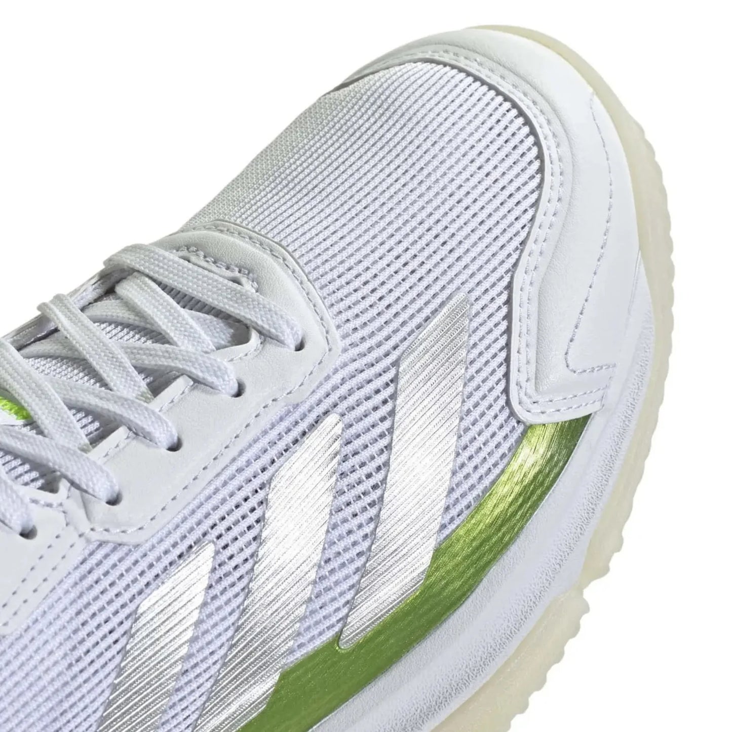 Adidas Courtquick Ladies Padel Shoes (White/Silver)