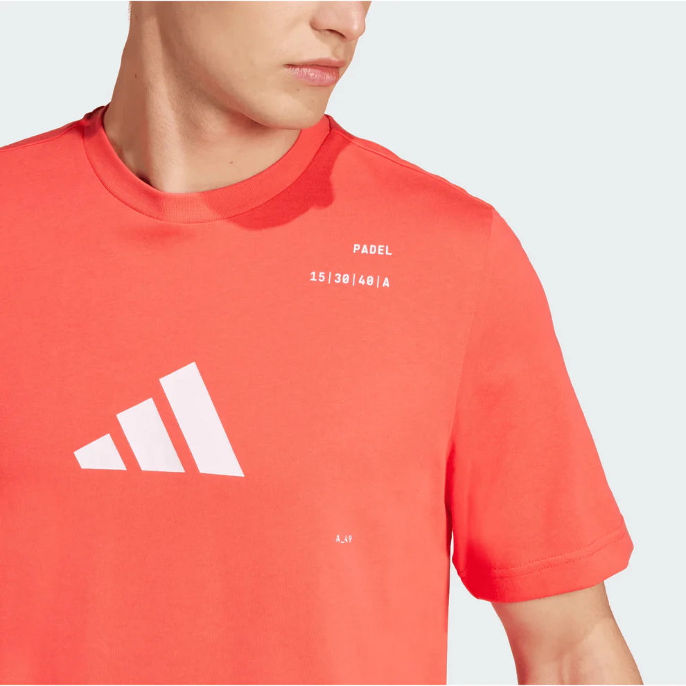 Adidas Graphic Red T-Shirt