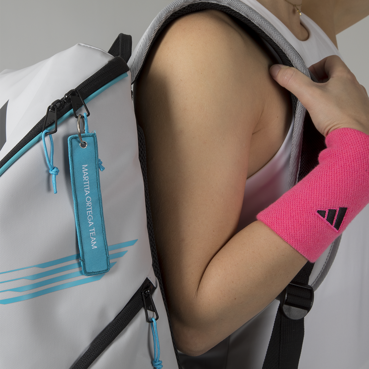 2025 Adidas Pro Tour Backpack 3.4 Martita Ortega (Off-White)