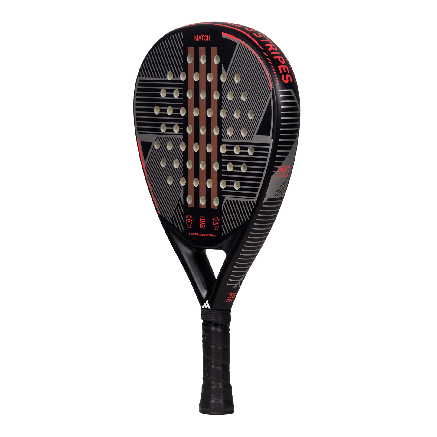 2024 Adidas Match 3.3 (Black/Red)