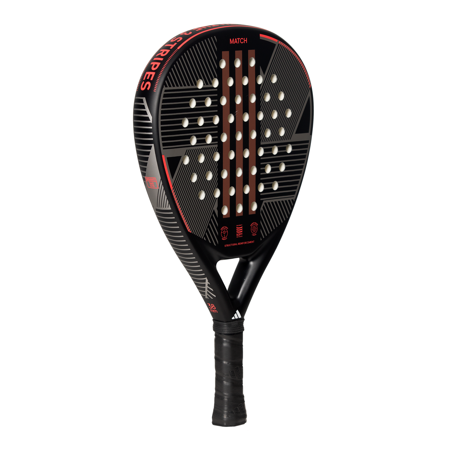 2024 Adidas Match 3.3 (Black/Red)