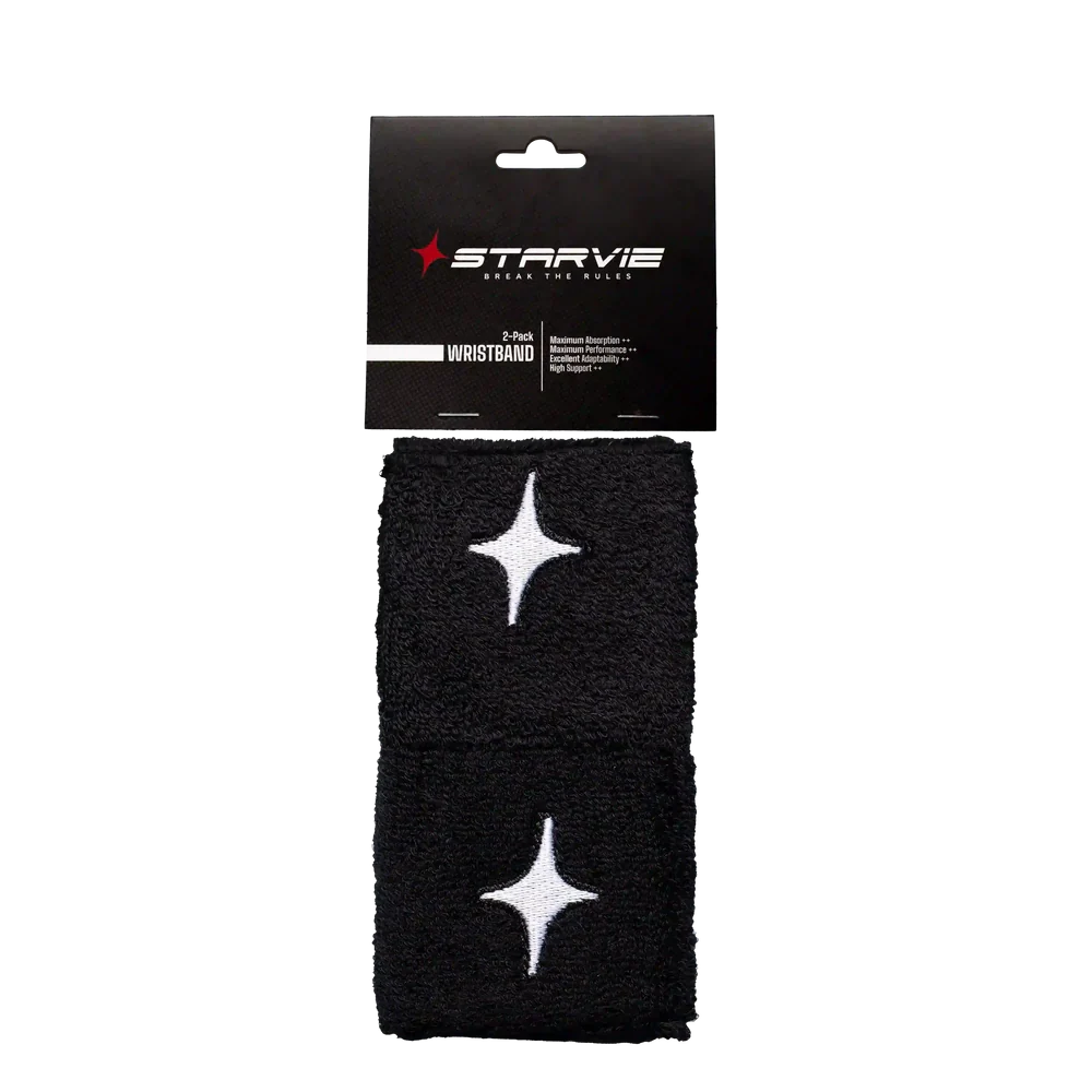 StarVie Black Star Wristband (2 Pack)