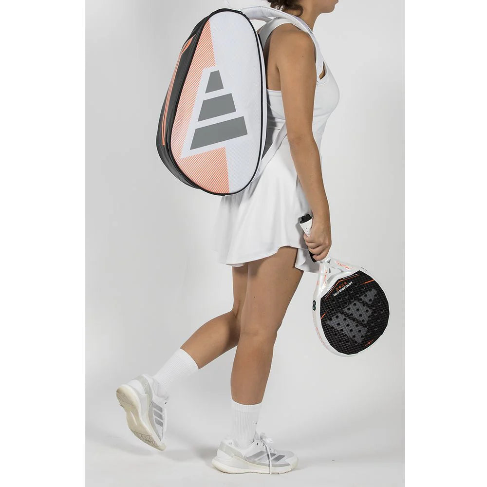 2026 Adidas Control Racket Bag (White)