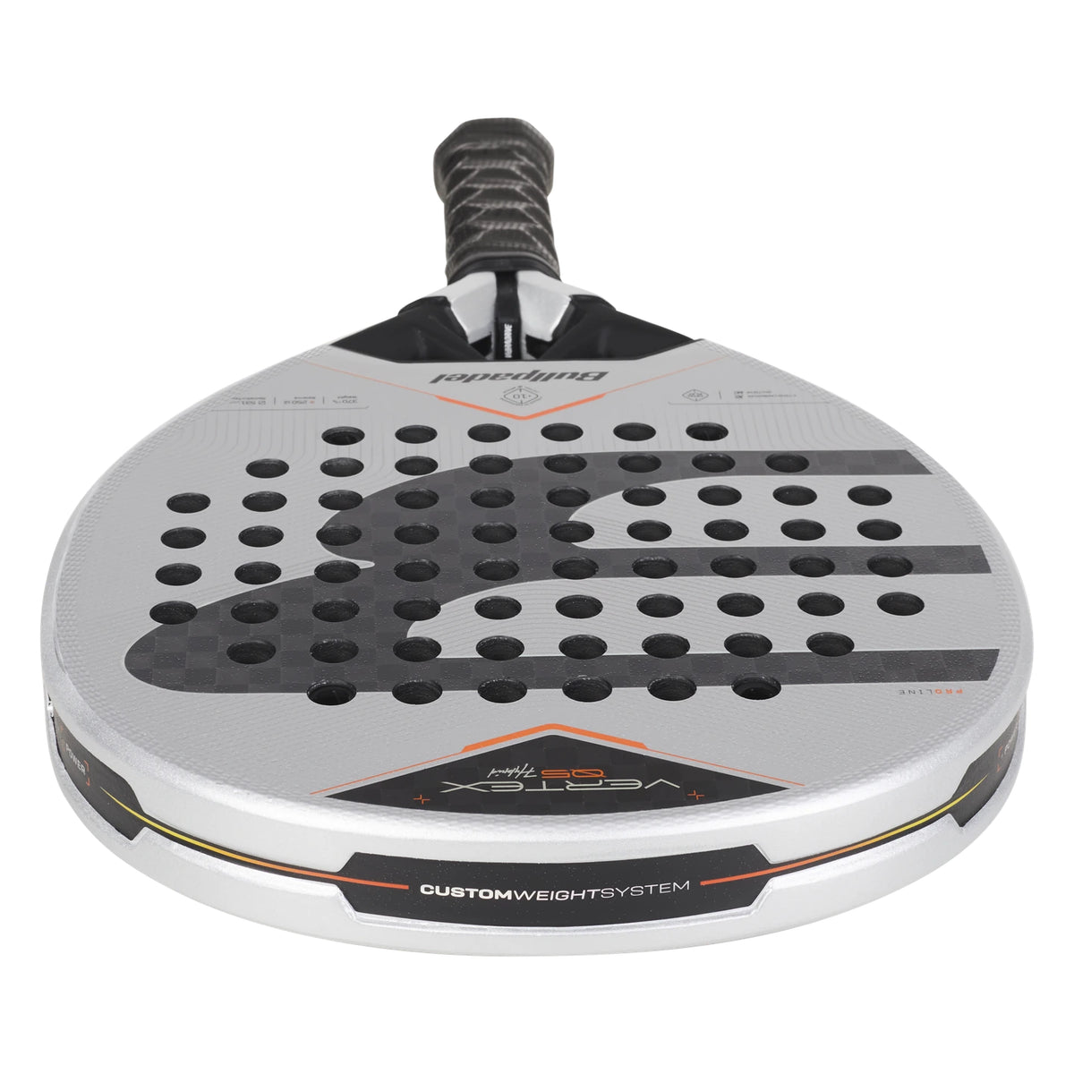 Bullpadel Vertex 05 Hybrid padel racket - top view