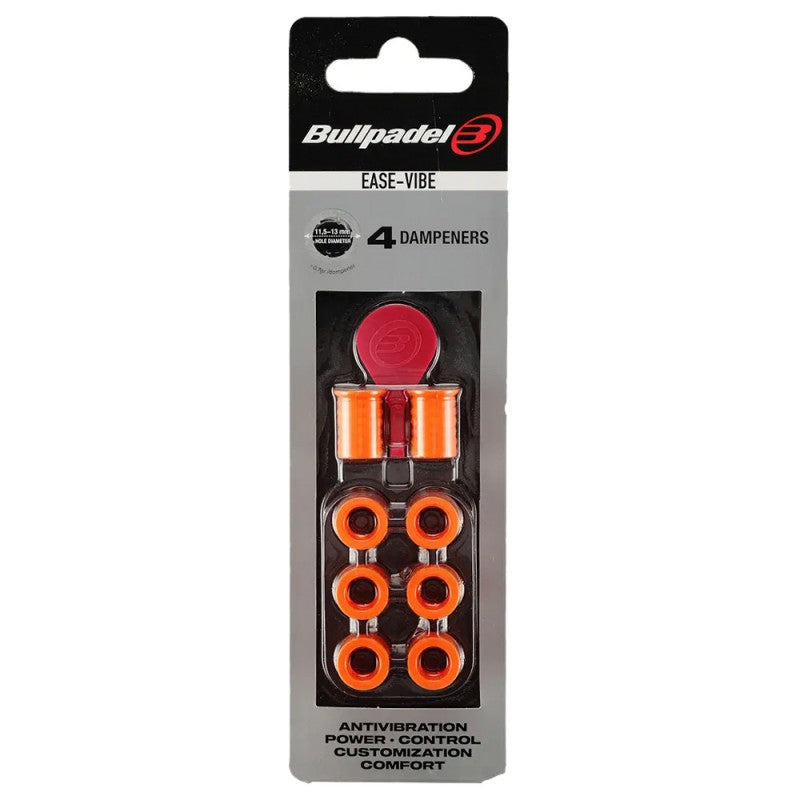 Bullpadel Ease Vibe Dampners (Orange)