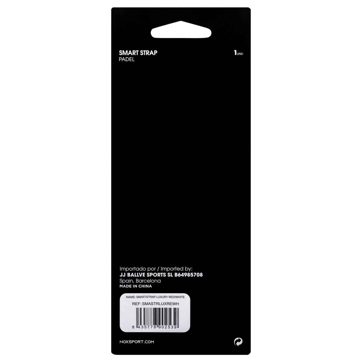 Nox Smart Strap Red/White