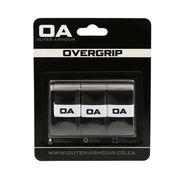 Outer Armour Overgrip, 3-pack (Black)
