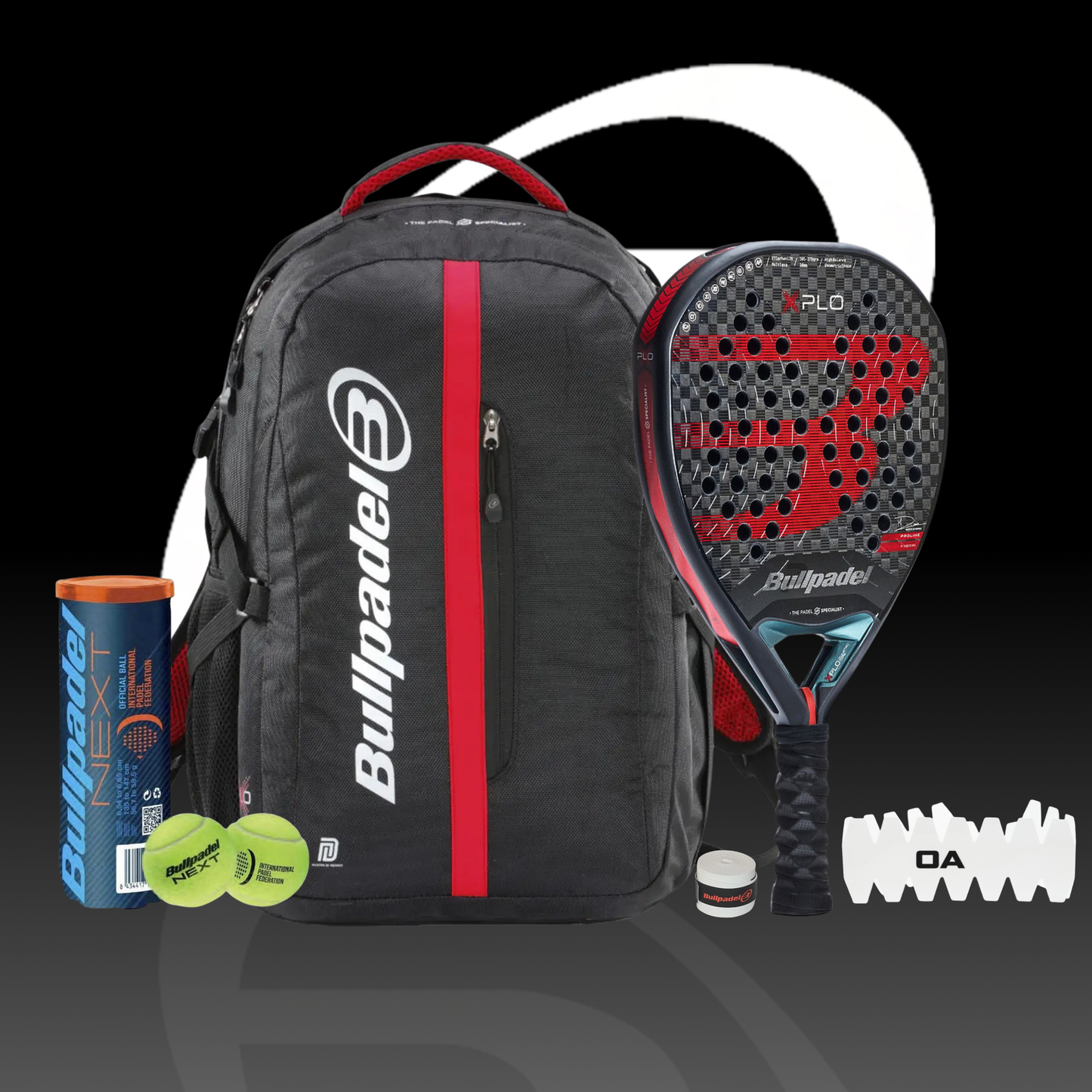 2025 Bullpadel XPLO Bundle (Black)