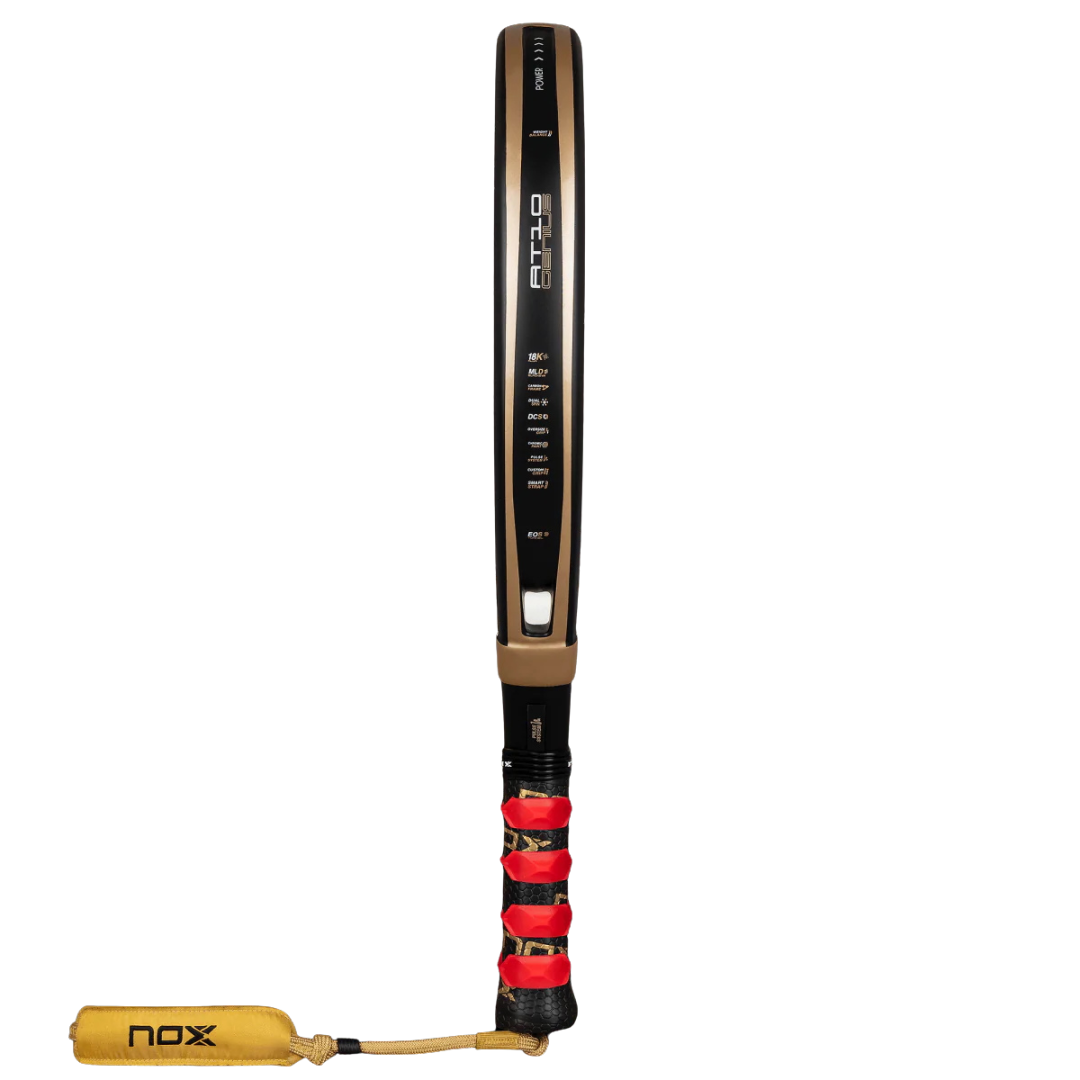 2026 Nox AT10 Genius 18K padel racket - side view