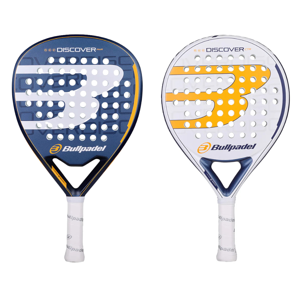2x Bullpadel Discover Rackets
