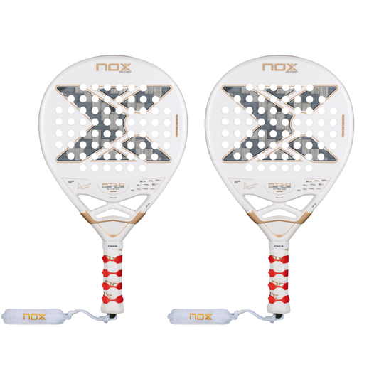 2x Nox AT10 Genius 12K Padel Rackets