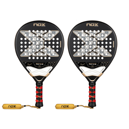 2x 2026 Nox AT10 Genius 18K padel rackets