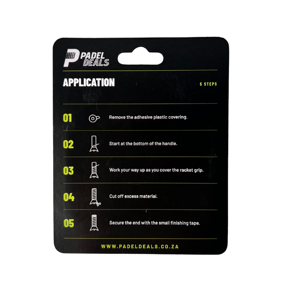 Smooth White Premium Over Grip (3-Pack)
