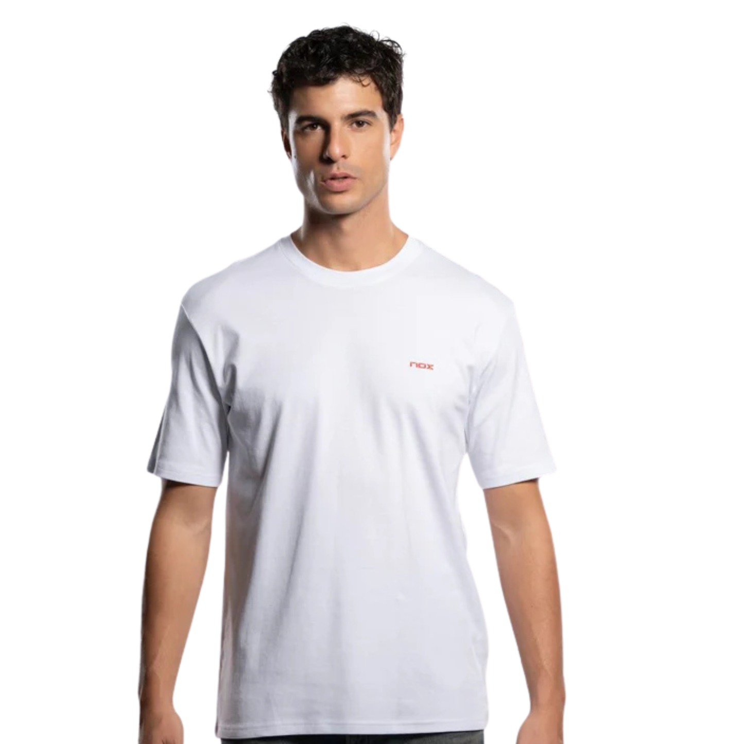 Nox Relgular White Cotton T-Shirt