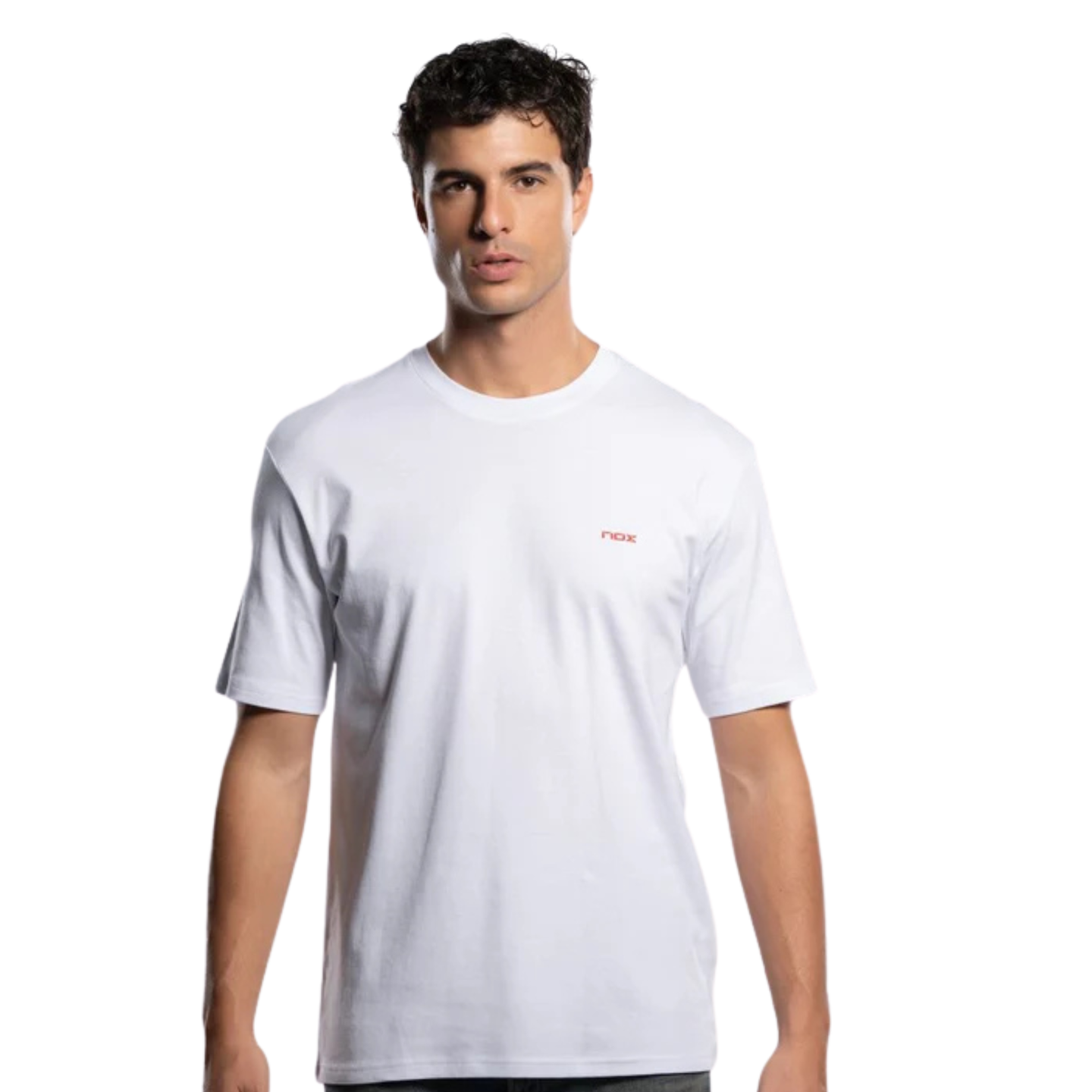 Nox Relgular White Cotton T-Shirt