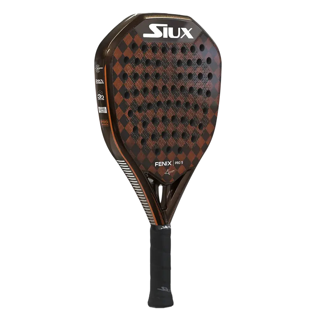 Siux Fenix Pro 5 padel racket - back view