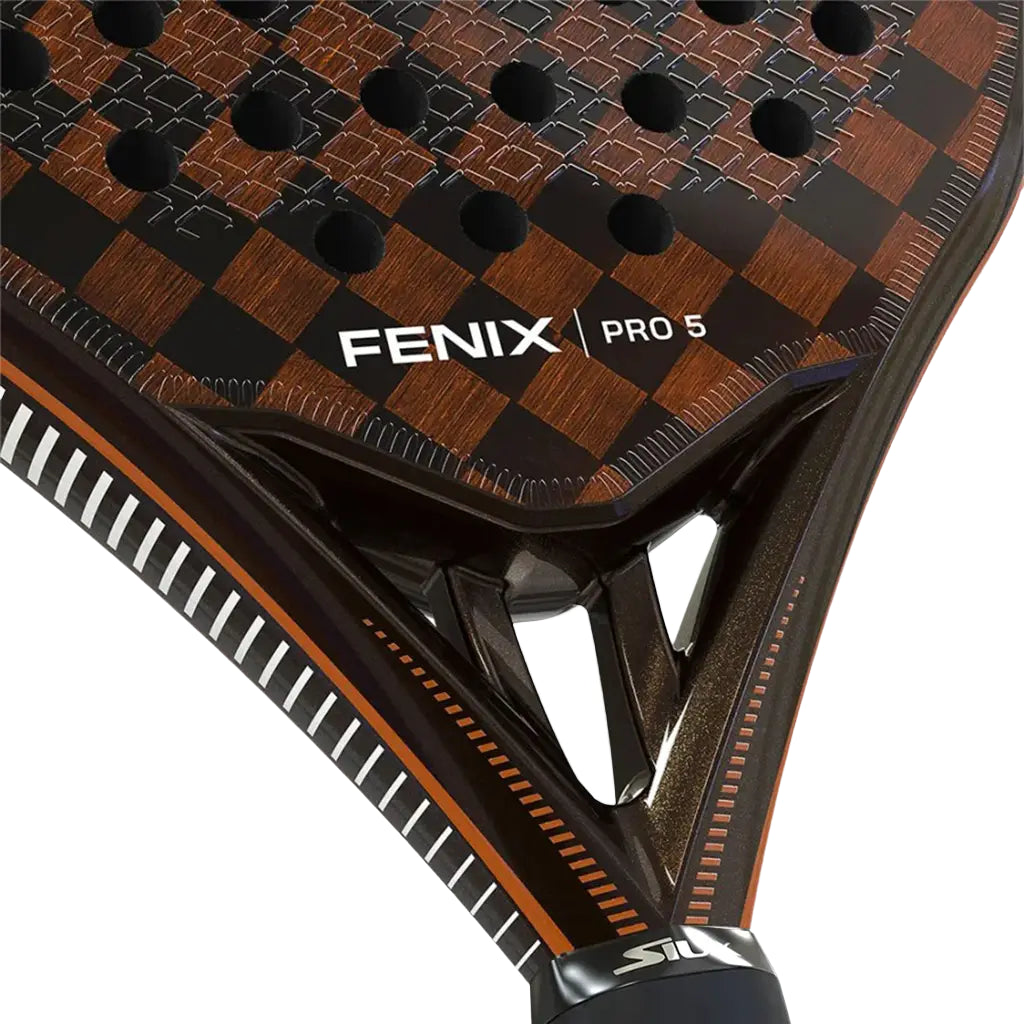 Siux Fenix Pro 5 padel racket - heart detail