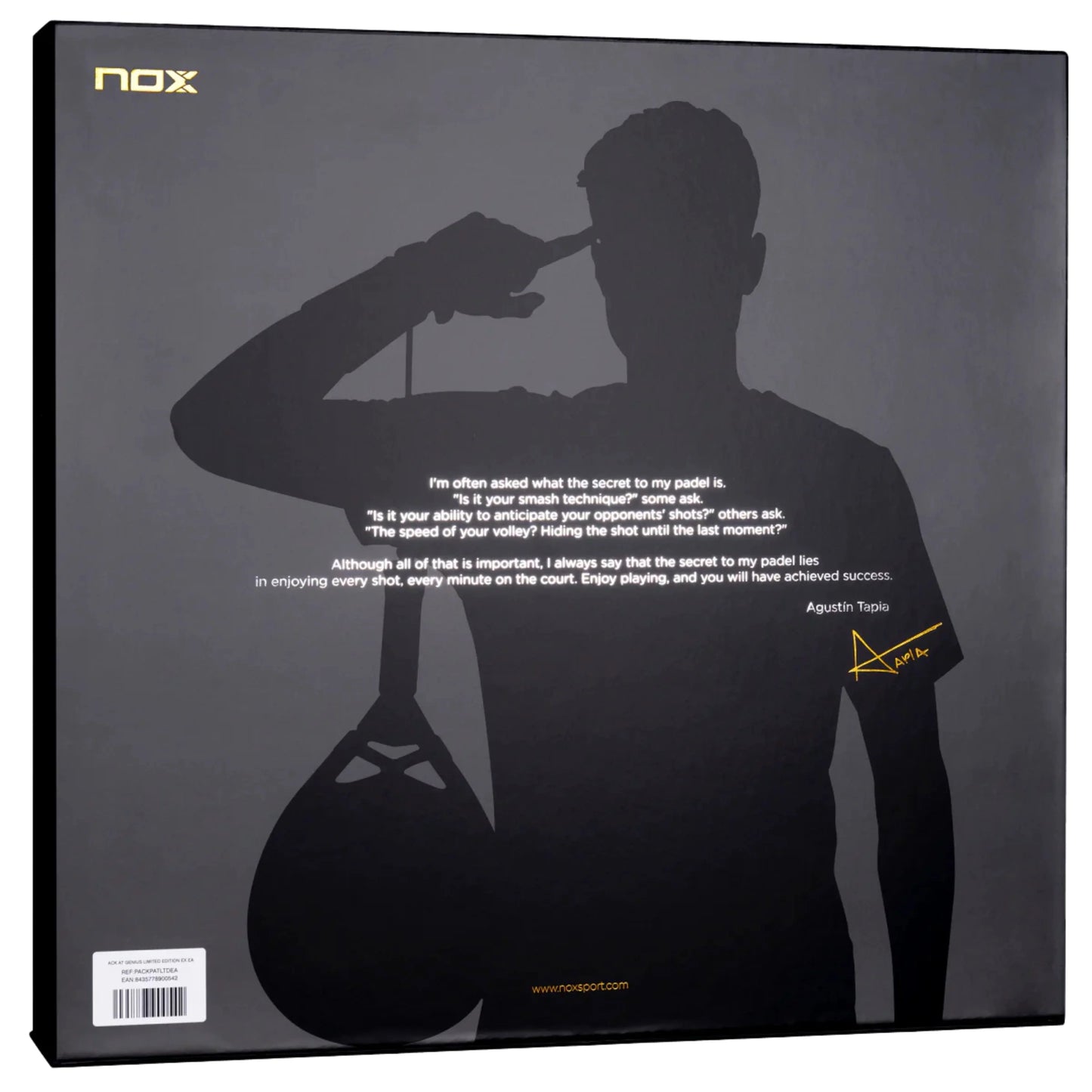 2025 Nox AT10 Genius 12K - Dubai P1 Limited Edition Pack | Agustin Tapia
