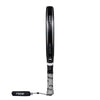 Twin pack of two 2025 Nox Quantum 12K Carbon padel rackets - side view