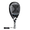Twin pack of two 2025 Nox Quantum 12K Carbon padel rackets - angled view
