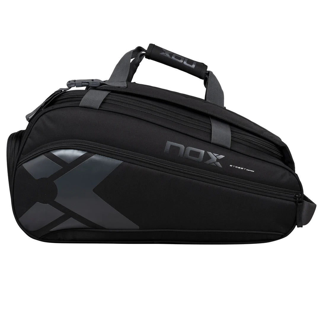 2025 Nox Street Series Racket Padel Bag (Black/Grey)