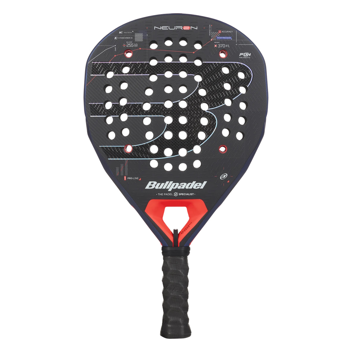 2027 Bullpadel Neuron 02 padel racket - front view