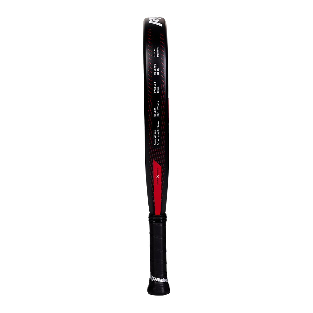 Bullpadel Nitro Power padel racket - side view