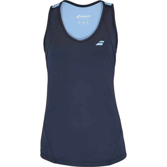 Babolat Drive women's padel tank top - front view