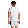 Nox Pro men's padel T-shirt (White/Ivy Green) - view 2