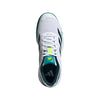Adidas Courtquick Padel Shoes - White/Aurora Ivy