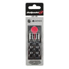 Bullpadel Ease Vibe padel racket dampeners (Black) - front view