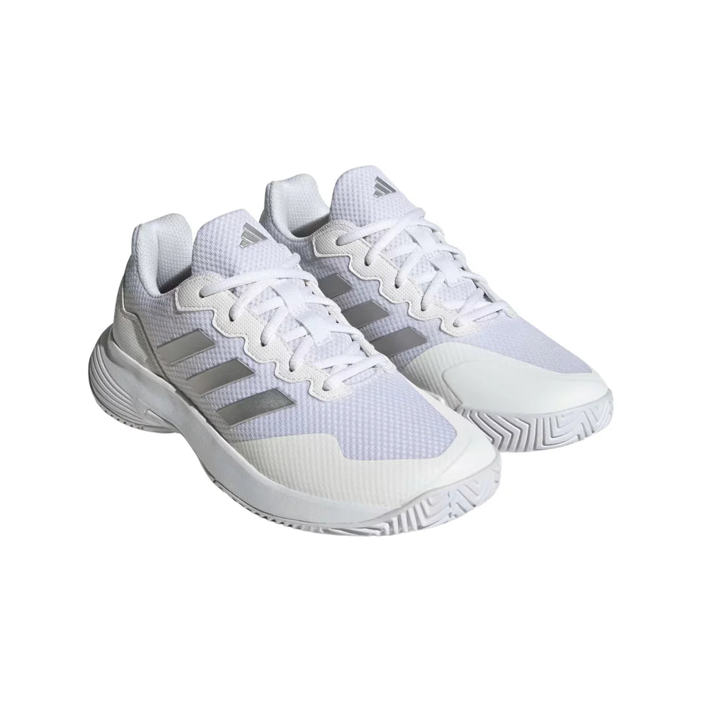 Adidas Gamecourt 2 Shoes (White)