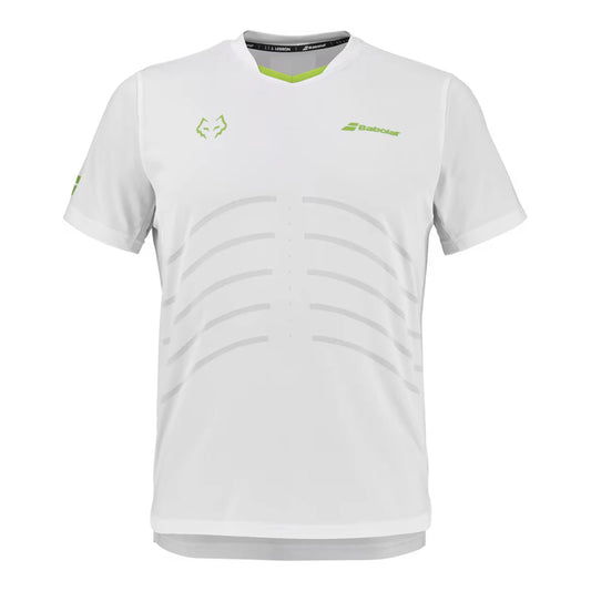 2026 Babolat T-shirt Tee Replica Lebron (White)
