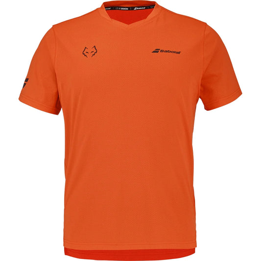 2026 Babolat Crew Neck Tee Lebrón (Orange)