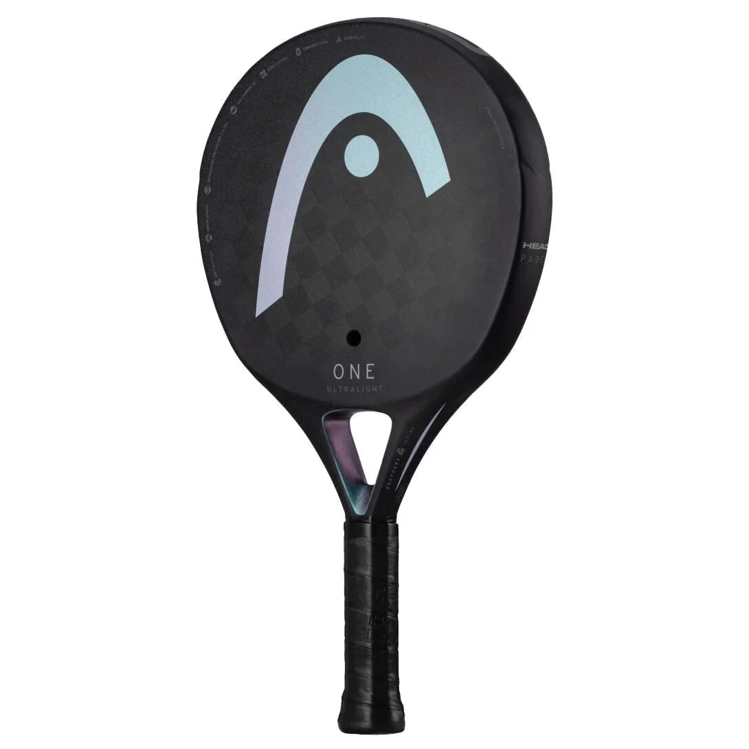 Head Ultralight (Black) padel racket - side profile