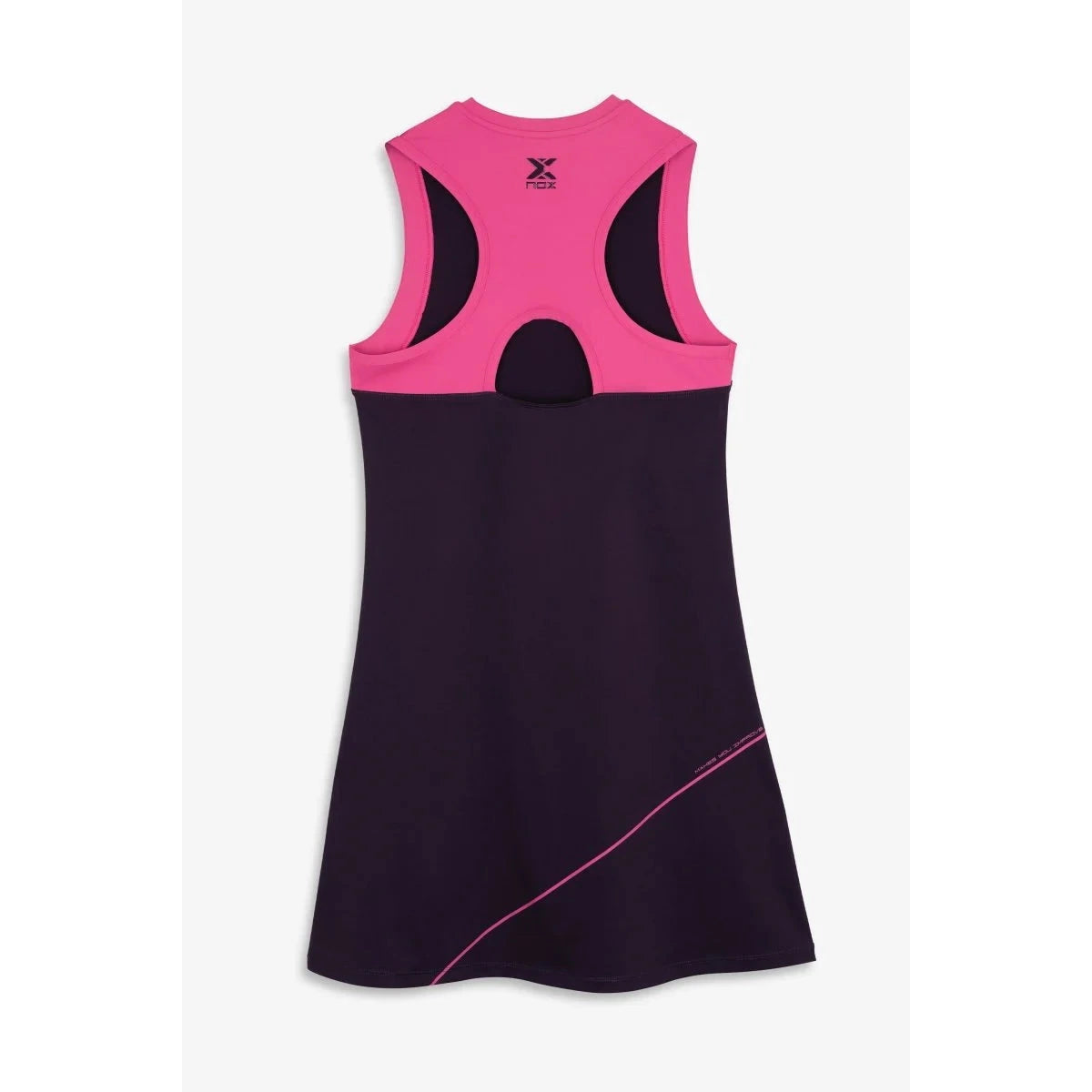 2026 Nox Womens Pro padel dress (Blackberry) - back view
