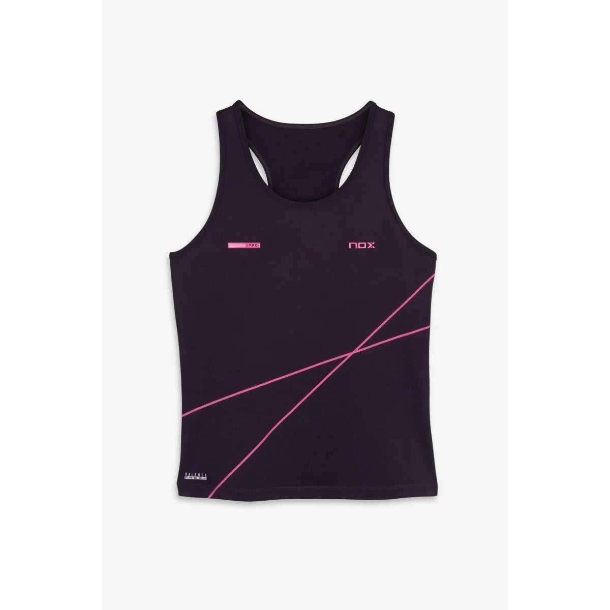2026 Nox Womens Pro padel tank top (Blackberry) - view 10