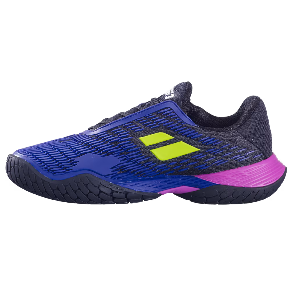 Babolat Propulse Fury 3 Mens Padel Shoe (Black/Dark Blue)