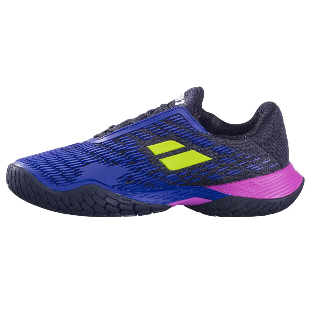 Babolat Propulse Fury 3 men's padel shoes (Black/Dark Blue) - interior side view