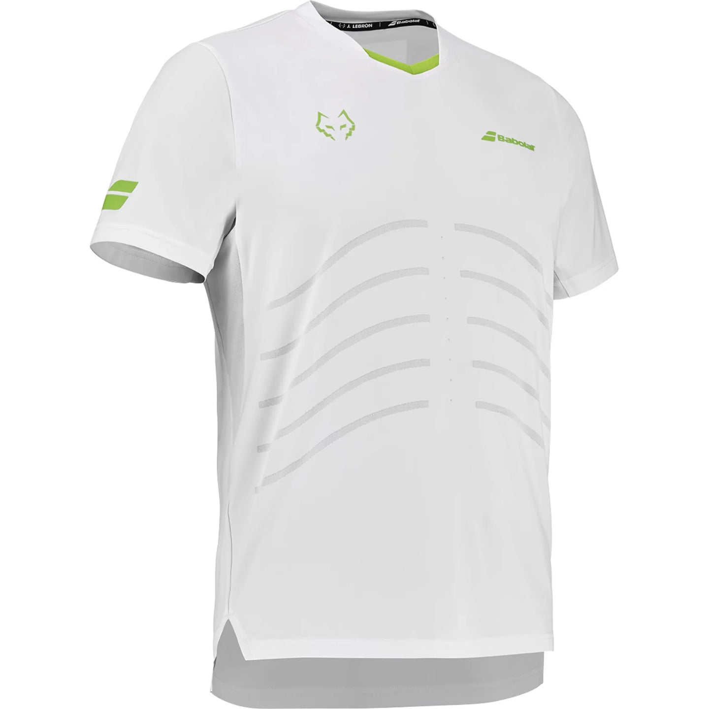 2026 Babolat T-shirt Tee Replica Lebron (White)