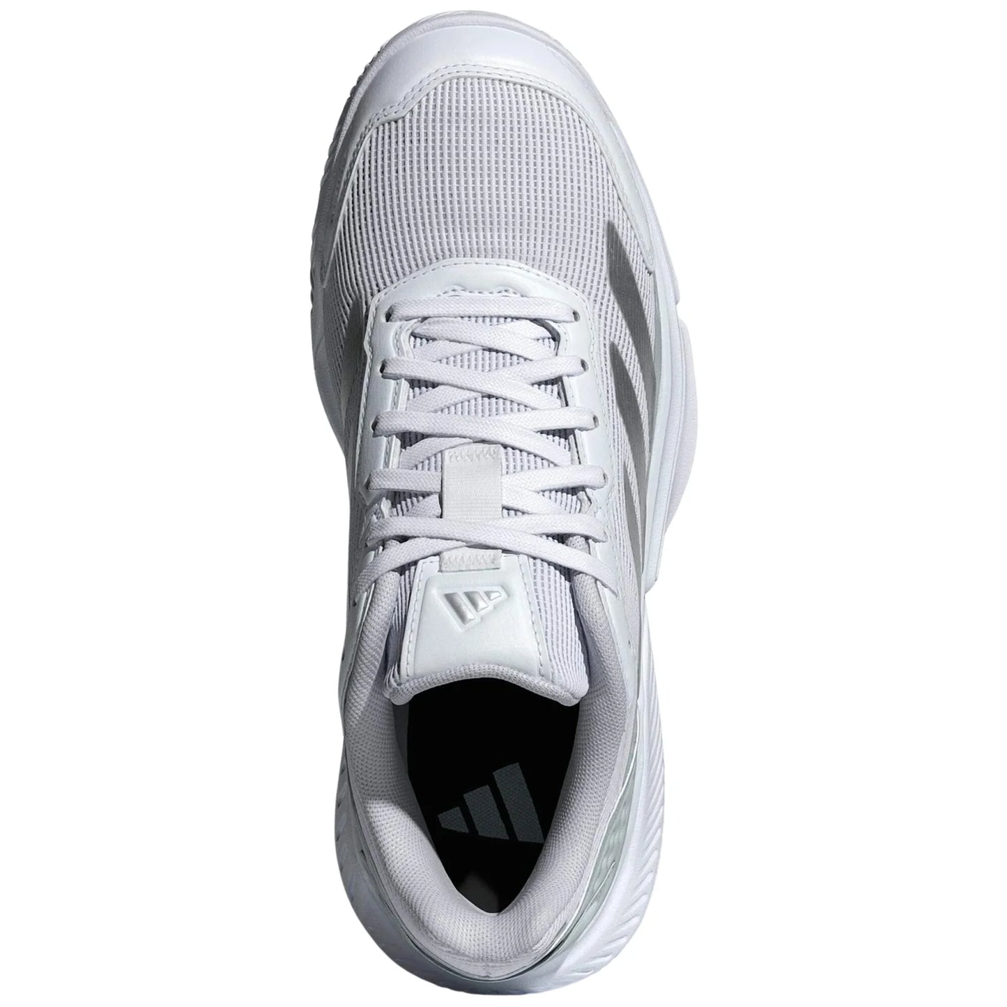 Adidas Courtquick Ladies Padel Shoes (Cloud White/Silver Metallic)