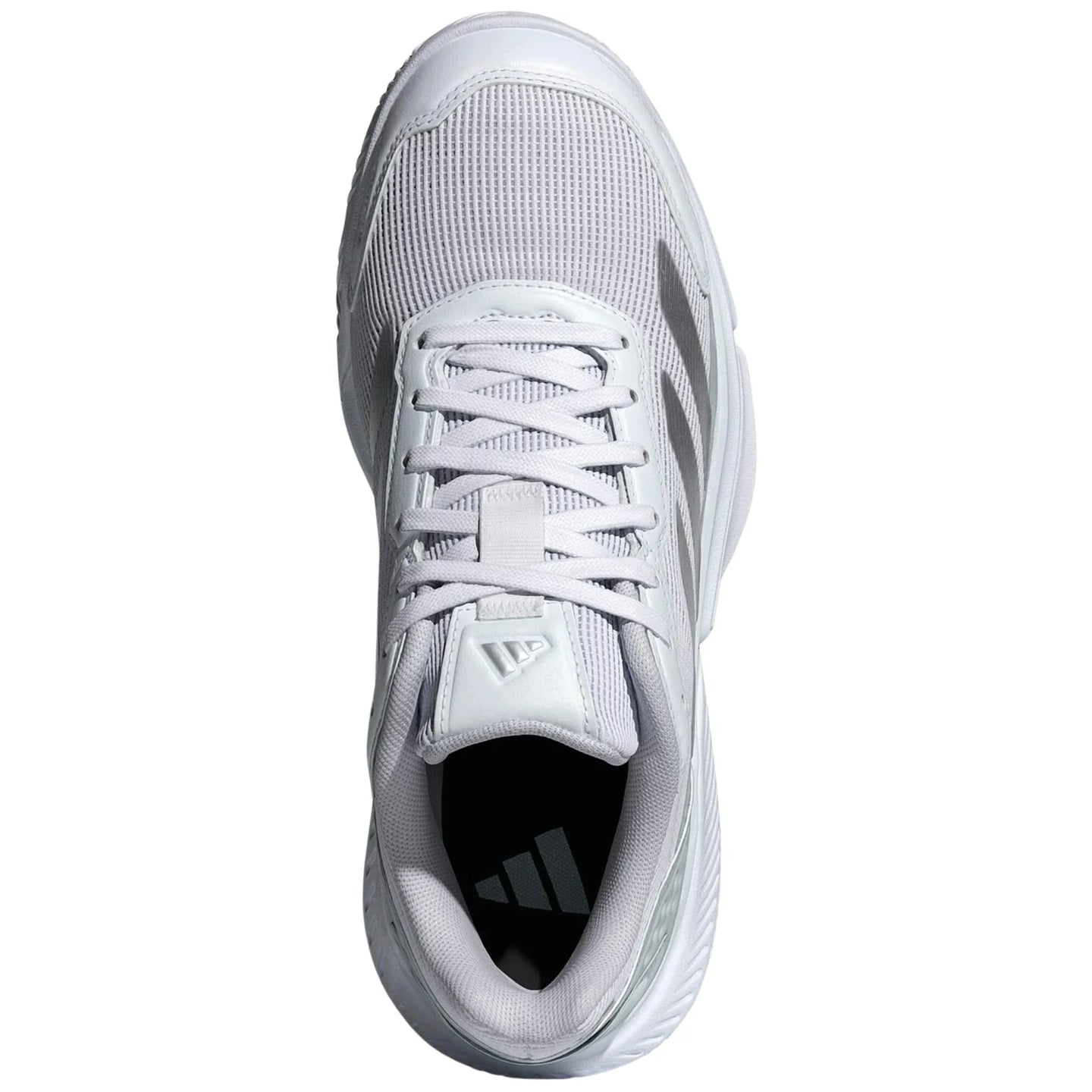 Adidas Courtquick Ladies Padel Shoes (Cloud White/Silver Metallic)
