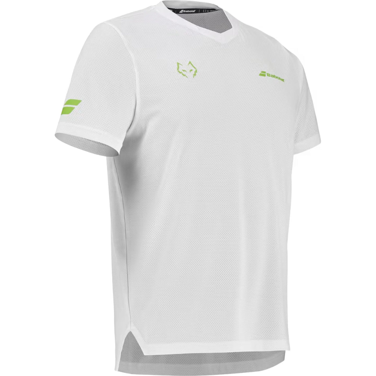 2026 Babolat Crew Neck Tee Lebrón (White)