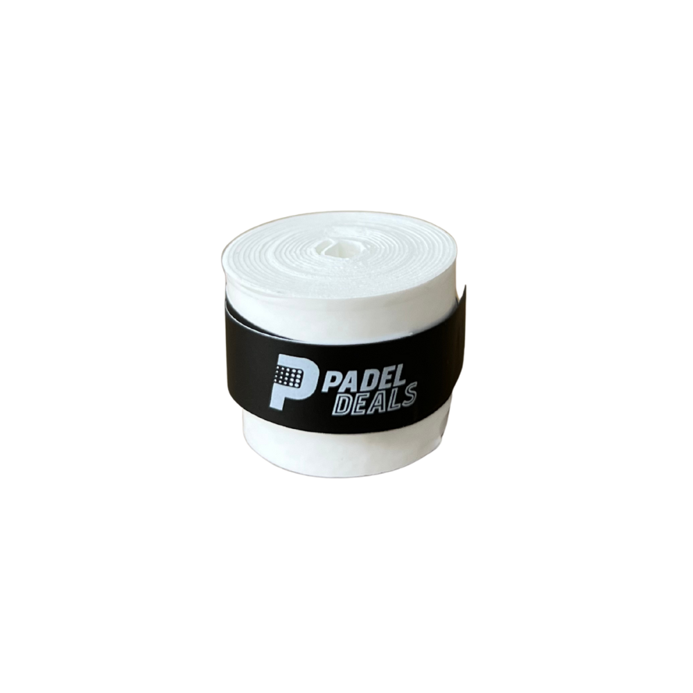 6x PadelDeals Overgrip (White)