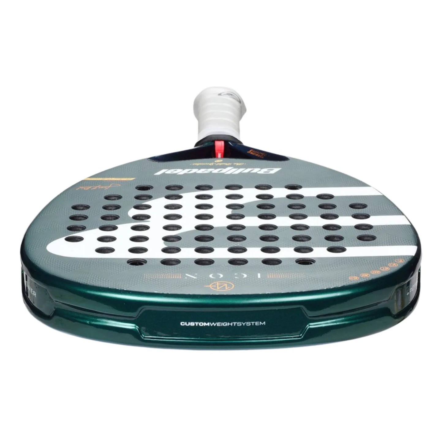 Bullpadel Icon padel racket - top view