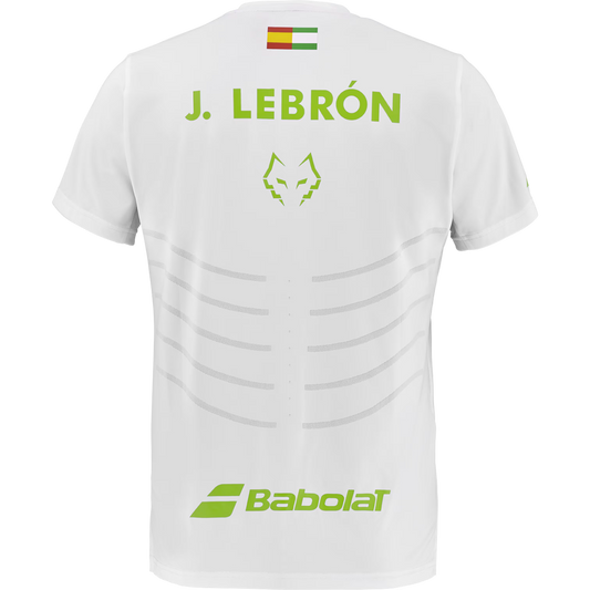 2026 Babolat T-shirt Tee Replica Lebron (White)