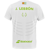 2026 Babolat T-shirt Tee Replica Lebron (White)